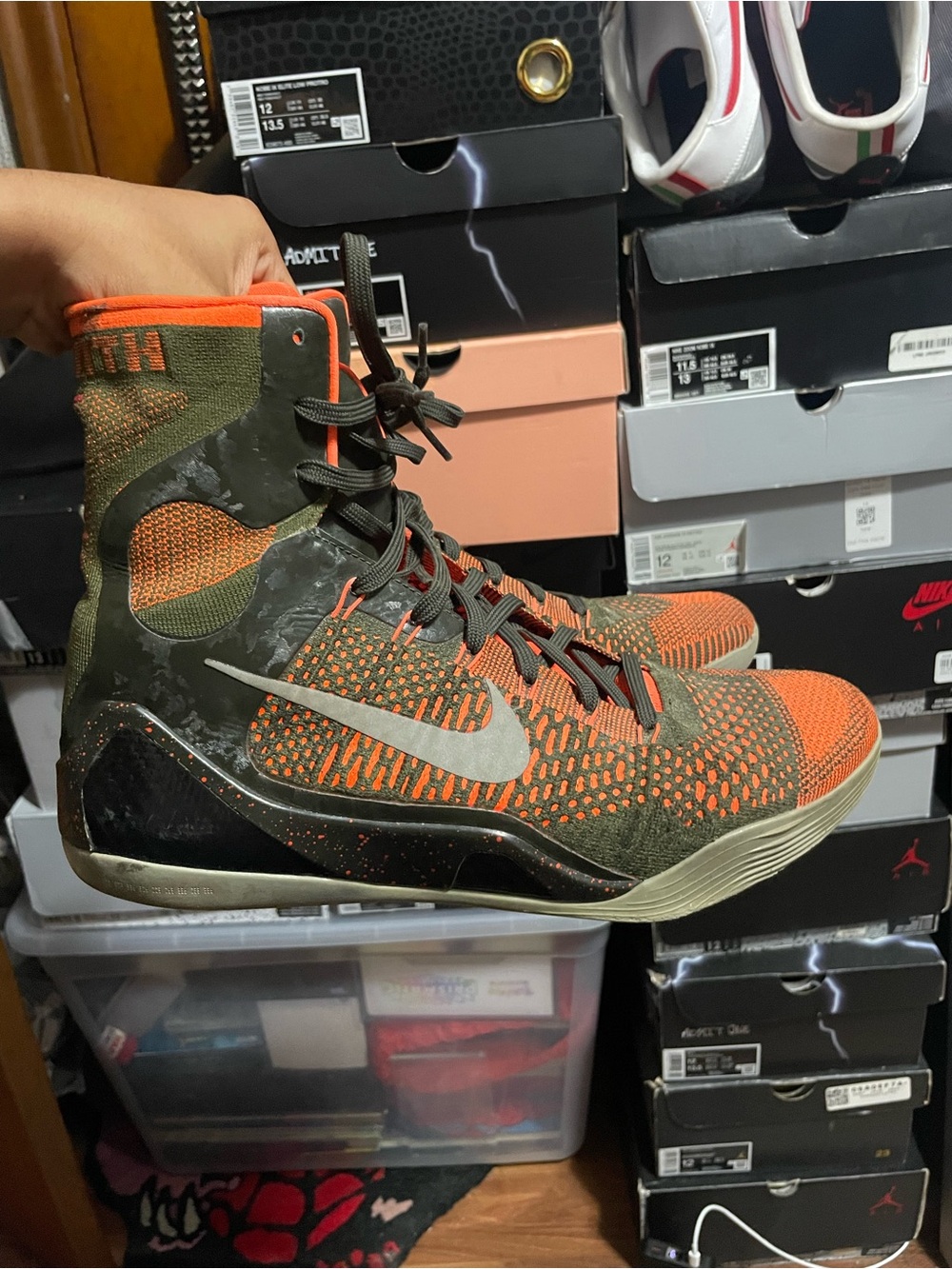 Nike Kobe 9 Elite Sequoia Size 12